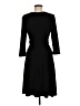 NY Collection Solid Black Cocktail Dress Size EU 40 / US 10 - photo 2