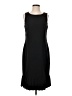 Kasper Solid Black Cocktail Dress Size 4 - photo 1