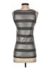 Tory Burch Stripes Silver Long Sleeve Blouse Size XS - photo 2