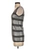Tory Burch Stripes Silver Long Sleeve Blouse Size XS - photo 5