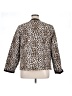 Chico's 100% Polyester Animal Print Gold Jacket Size XL (3) - photo 2