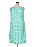 AGB Graphic Teal Casual Dress Size 14 - photo 1
