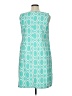 AGB Graphic Teal Casual Dress Size 14 - photo 2