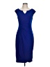 Connected Apparel Blue Cocktail Dress Size 10 - photo 1