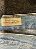 Levi's 100% Cotton Blue Denim Shorts Size 28 waist - photo 3