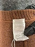 Musera 100% Polyester Brown Casual Pants Size L - photo 7