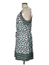 Kaari Blue Print Teal Casual Dress Size L - photo 5