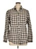 J. McLaughlin Plaid Green Long Sleeve Button-Down Shirt Size XL - photo 1