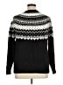 Talbots Chevron-herringbone Black Pullover Sweater Size XL - photo 2