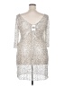 Kay Unger Animal Print Silver Cocktail Dress Size 18 - photo 2
