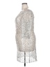 Kay Unger Animal Print Silver Cocktail Dress Size 18 - photo 5