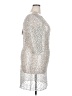 Kay Unger Animal Print Silver Cocktail Dress Size 18 - photo 4