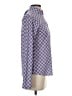 San Soleil Blue Long Sleeve Blouse Size S - photo 4