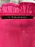T Tahari 100% Polyester Pink Short Sleeve Blouse Size L - photo 7
