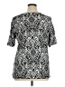 Ruby Rd. Silver Short Sleeve T-Shirt Size 1X - photo 2