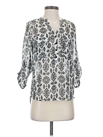 Bongo 3/4 Sleeve Blouse (view 1)