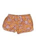 Ecote 100% Polyester Print Orange Shorts Size M - photo 1