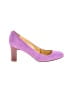 J.Crew Color Block Purple Heels Size 6 - photo 1