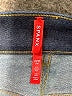SPANX Chevron-herringbone Blue Jeans Size M - photo 4