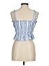 MNG Blue Sleeveless Blouse Size M - photo 2