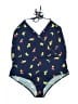 ModCloth Blue Bodysuit Size 2X - photo 1