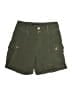 One 5 One Solid Green Cargo Shorts Size S - photo 1