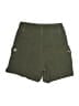 One 5 One Solid Green Cargo Shorts Size S - photo 2