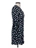 MNG Hearts Black Cocktail Dress Size S - photo 4