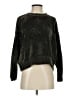 Romeo & Juliet Couture 100% Polyester Solid Green Pullover Sweater Size S - photo 1