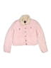 Gap 100% Cotton Solid Pink Jacket Size XL (kids) - photo 1
