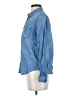 Maurices 100% Lyocell Blue Long Sleeve Button-Down Shirt Size S - photo 5