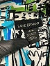 Lane Bryant Print Blue Teal Long Sleeve Blouse Size 14 - 16 Plus - photo 7