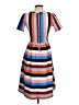 Lularoe Stripes Blue Casual Dress Size S - photo 2