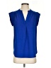 Gibson Blue Sleeveless Blouse Size XS - photo 1