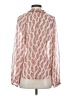 Zara 100% Polyester Pink Long Sleeve Blouse Size S - photo 2