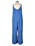 Toad & Co Solid Blue Jumpsuit Size S - photo 2
