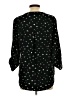 Daniel Rainn Floral Black Long Sleeve Polo Size L (petite) - photo 2