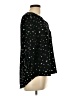 Daniel Rainn Floral Black Long Sleeve Polo Size L (petite) - photo 4