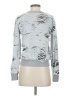 Sweet Romeo Floral Silver Sweatshirt Size S - photo 2