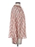 Zara 100% Polyester Pink Long Sleeve Blouse Size S - photo 4