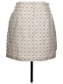 Naf Naf Argyle Gray Casual Skirt Size EU (FR) 42 / US 10 - photo 2