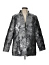 Soft Surroundings Metallic Silver Raincoat Size L - photo 1