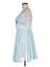 Guess 100% Polyester Blue Cocktail Dress Size 6 - photo 5