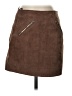 Blank NYC 100% Leather Brown Leather Skirt Size 25 waist - photo 1