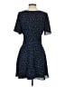 BB Dakota 100% Polyester Polka Dots Blue Casual Dress Size 4 - photo 2