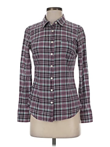J.Crew Factory Store Long Sleeve Button-Down Shirt (view 1)