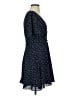 BB Dakota 100% Polyester Polka Dots Blue Casual Dress Size 4 - photo 4