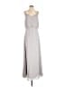 Bill Levkoff 100% Polyester Gray Casual Dress Size 12 - photo 1