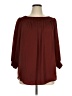CAbi Burgundy 3/4 Sleeve Blouse Size XL - photo 1
