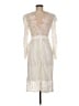 Chic Wish 100% Polyester Ivory Cocktail Dress Size M - photo 2